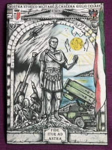 FOLDER 2006 MOSTRA MILITARE CASERMA GIULIO CESARE RIMINI solo AUTORITA' raro - Imagen 1 de 4