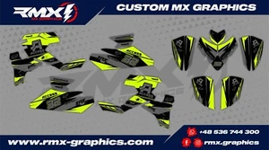 Access Motor / Triton / Lucky Star / XTREME Graphics Decals Stickers Dekor RMX  - Picture 1 of 2