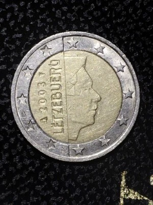 LUXEMBOURG 2003 2 EURO COIN - PROFILE OF HENRY „LËTZEBUERG“ - Image 1 of 4