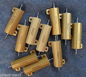 Aluminum Case Precision High Wattage Wire Wound Resistors - NEW and Refurbished