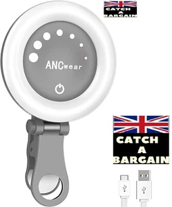 ANCwear Selfie Ring Light, Rechargeable LED Night Selfie Beauty Lights (B400) - Picture 1 of 7