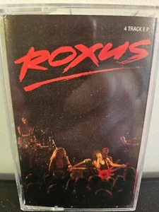 ROXUS Live! 1990 CASSETTE TAPE EP GLAM/HAIR METAL HARD ROCK RARE - Picture 1 of 6