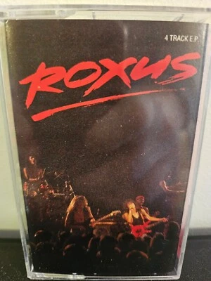 ROXUS Live! 1990 CASSETTE TAPE EP GLAM/HAIR METAL HARD ROCK RARE - Image 1 of 4