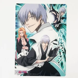 Tarjeta de plástico grande Gin Ichimaru BLEACH Clear Soul Plate 8,2" H 5,9" W Carddass 2010 - Imagen 1 de 5