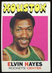 1971-72 Topps #120 Elvin Hayes Houston Rockets - Picture 1 of 2