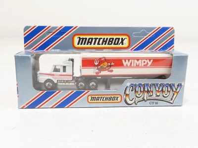 Matchbox CY-16 Convoy 1983 Diecast Truck WIMPY Unpunched  NIB 31802 - Image 1 of 4