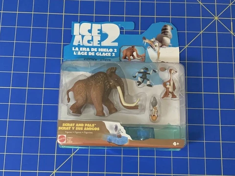 RARE NEW IN BOX - Ice Age 2 - SCRAT AND PALS - Mattel 2005 - FAST SHIPPING Cover