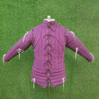 Medieval Arming Doublet Gambeson Quilted Armor Aketon Costume Jacket SCA Combat - Image 1 of 4