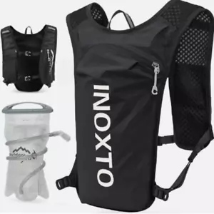 INOXTO Running Hydration Vest Backpack,Lightweight Insulated Pack with 1.5L bag - Picture 1 of 28