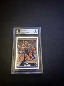 Pau Gasol 2006-07 Topps #122 Signed Card AUTO Beckett Slabbed Grizzlies NBA - Bild 1 von 2