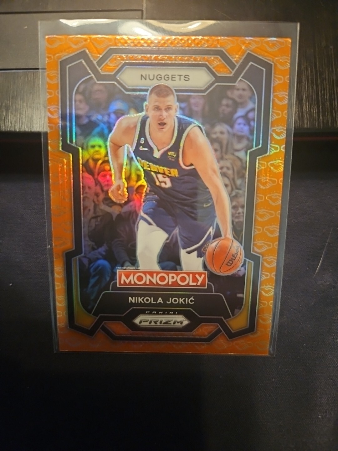 2023-24 Prizm Basketball Monopoly - NIKOLA JOKIC #1 Orange Handshake