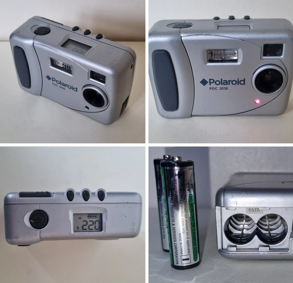 Polaroid PDC 2030 Compact Digital Camera 2.0MP - Distressed + Parts Only - Image 1 of 4