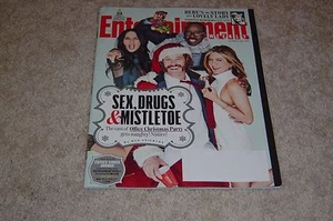 OFFICE CHRISTMAS PARTY * JENNIFER ANISTON Dec 2016 ENTERTAINMENT WEEKLY MAGAZINE - Imagen 1 de 1