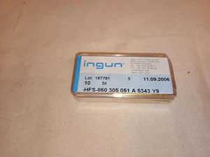 INGUN HFS 860 305 051 A 5343 Y9 Lot of 10 PROBE NEW - Zdjęcie 1 z 4
