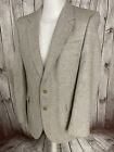 Coles Of London Mens Blazer Jacket Tweed Wool Flecked Vintage 40 42 Herringbone