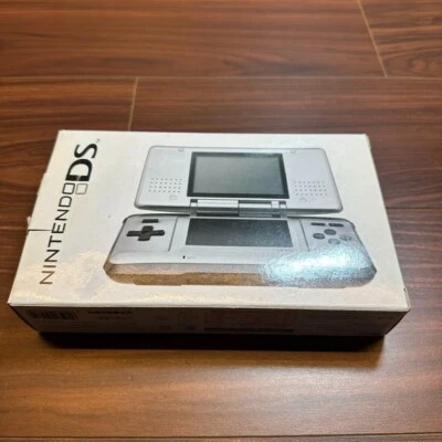 Nintendo DS Platinum Silver 1397 From Japan - Image 1 of 4