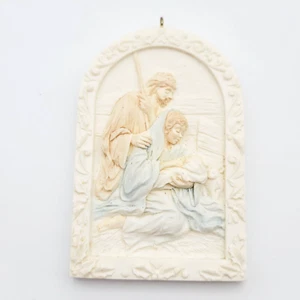 Hallmark Keepsake 1993 He Is Born Is 9:6 For Unto Us A Child Is Born Ornament - Picture 1 of 5