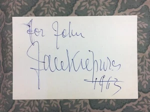 Jan Kiepura - A Song for You - Mein Herz ruft nach dir - Autograph - Picture 1 of 2