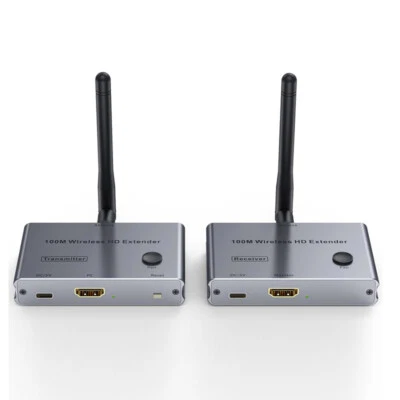 100M Wireless Extender Wireless HD Transmitter Receiver Wireless Screen Device - Image 1 of 4