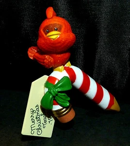 1991 CARLTON CHRISTMAS ORNAMENT ~ " HAPPY HOLIDAYS " ~ DATIERT ~ LEHRER - Bild 1 von 8