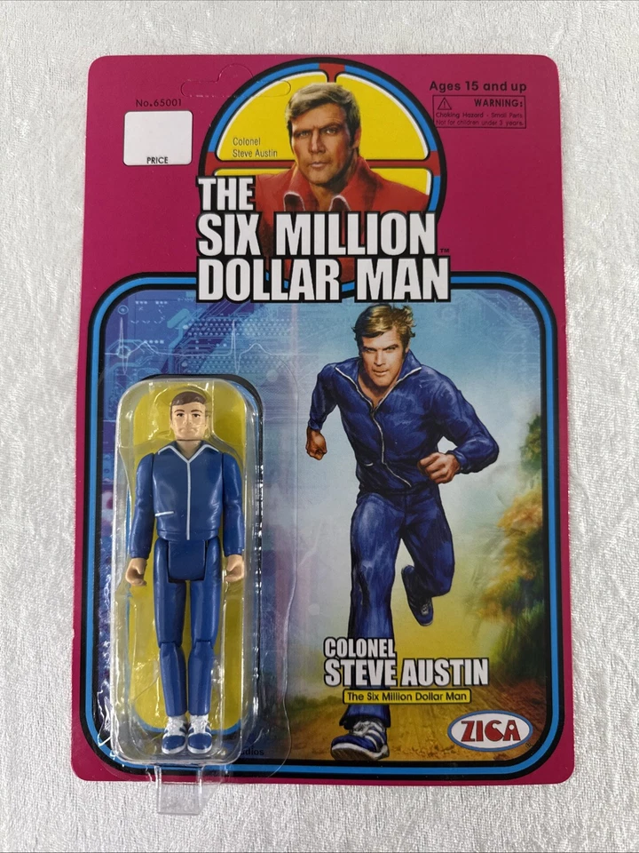 2013 Coronel Steve Austin el hombre de los seis millones de dólares figura de acción coleccionistas Foto 1 de 4