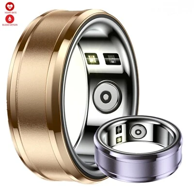 IP68 Wasserdicht Gesundheit Smart Ring Blutsauerstoff-Herzfrequenz-Schlafmonitor - Bild 1 von 4