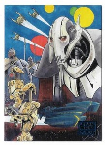 2018 Topps Star Wars Galaxy BLUE Foil Parallel #6