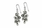 Magnolia Earrings Jewelry Sterling Silver Handmade Flower Earrings MGS1-E