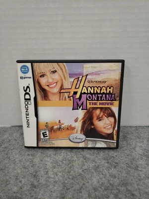 Hannah Montana: The Movie  (Nintendo DS, 2009) Disney Girls Video Game Fun - Image 1 of 2