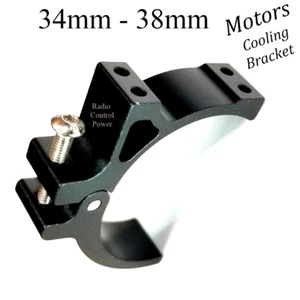 RCP Xtreme Cool Lüfterhalterung passt 34 mm-38 mm Durchmesser Motoren 30 mm Lüfter schwarz - Bild 1 von 23