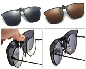 Sobregafas Gafas Accesorio Clip on Accesorio Gafas de Sol Polarizado 100% UV - Imagen 1 de 13
