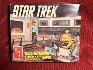 Star Trek 1991 AMT ERTL USS ENTERPRISE Command Bridge Model Kit 6007 NOS - Picture 1 of 13