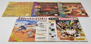 5 x Club Nintendo,03/1995,02/1996,06/1996,01/1999,12/2001,gut/sehr gut,3 Poster - Picture 1 of 6