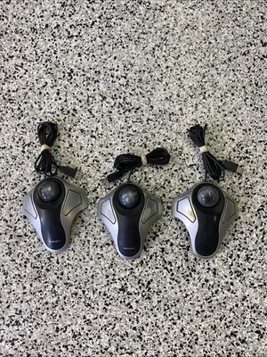 Kensington 64327 MO1082 Orbit Optical Trackball Mouse USB - Black/Silver Tested - Image 1 of 4