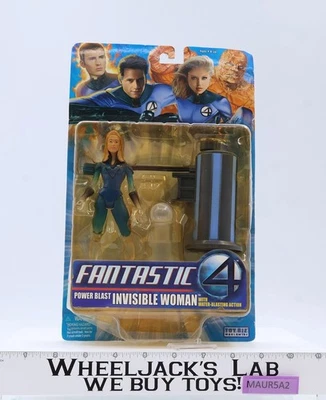Figura Toy Biz Power Blast Invisible Woman Fantastic Four 4 2005 NUEVA SELLADA Foto 1 de 4