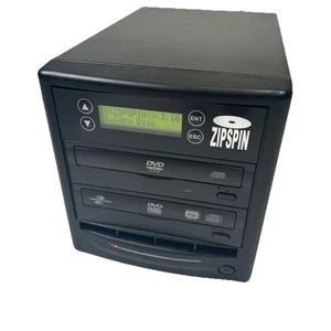 ZIPSPIN DVD-RW COPY WRITER DUAL DVD-121-PRO-WM DUPLICATOR - Photo 1/7