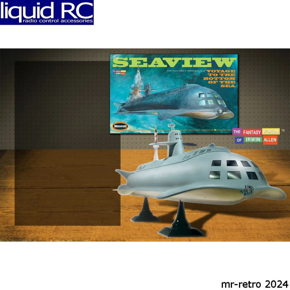 Moebius Models 708 Voyage to the Bottom of the Sea 8 window Seaview - Image 1 of 1