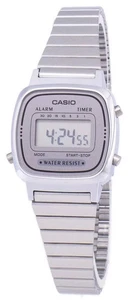 Casio Digital Stainless Steel Alarm Timer LA670WA-7DF Women's Ladies Watch - Bild 1 von 3