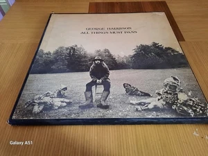 George Harrison All Things Must Pass YEX -1U UK 3xLP Box Apple STCH639 Poster - Picture 1 of 24