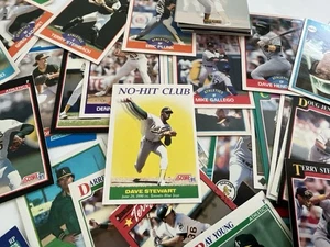 Lot Of 100+ Oakland Athletics, A’s Baseball Cards 1981-1993 Topps, Score,Donruss - Picture 1 of 5