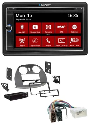 Blaupunkt Bluetooth DAB 2DIN USB DVD MP3 Autoradio für Mitsubishi Eclipse 4G 05- - Bild 1 von 4