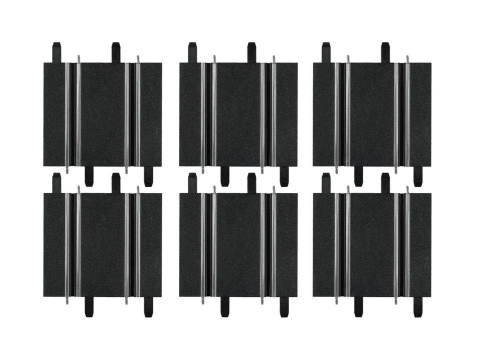 Carrera GO!!! Paquete de 1/4 y 1/3 rectas x6 1/43 ranura coche pista 61658 Foto 1 de 1