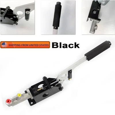 Freno de mano hidráulico freno eléctrico mango de palanca larga para pista de deriva freno de carreras de rally Foto 1 de 4