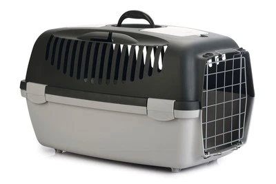  Stefanplast Transportbox Gulliver 3 dunkelgrau/grau 61 x 40 x 38 cm - Bild 1 von 4