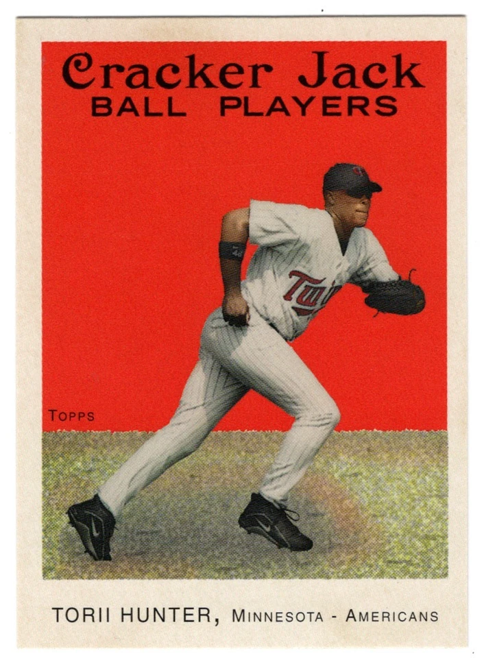 Torii Hunter - Minnesota Twins - 2004 Topps Cracker Jack Baseball # 53 Mint - Image 1 of 1