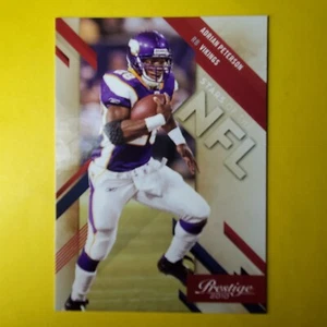 ADRIAN PETERSON (SP) STARS of the NFL #2 MINNESOTA VIKINGS - 2010 PRESTIGE NFL - Picture 1 of 3