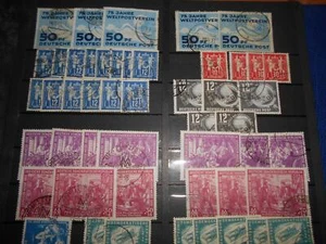 DDR / Tolles Lagerbuch gestempelt nur der ersten Jahre / viel gutes besseres Mat - Bild 1 von 1