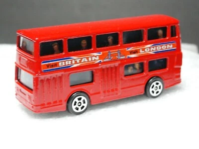 Corgi Juniors Daimler Fleetline London Double-Decker Coke-Cola Bus (Red 1:64)  - Image 1 of 3