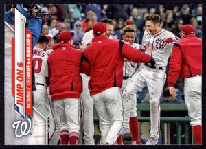 2020 Vetran Combos Jump on 6 (Trea Turner/Wilmer Difo) Washington Nationals #U-3