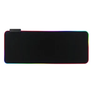 Waterproof Gaming RGB Mouse Pad Gaming LED Large Soft Cloth 4 USB Port Desk Mat - Afbeelding 1 van 8